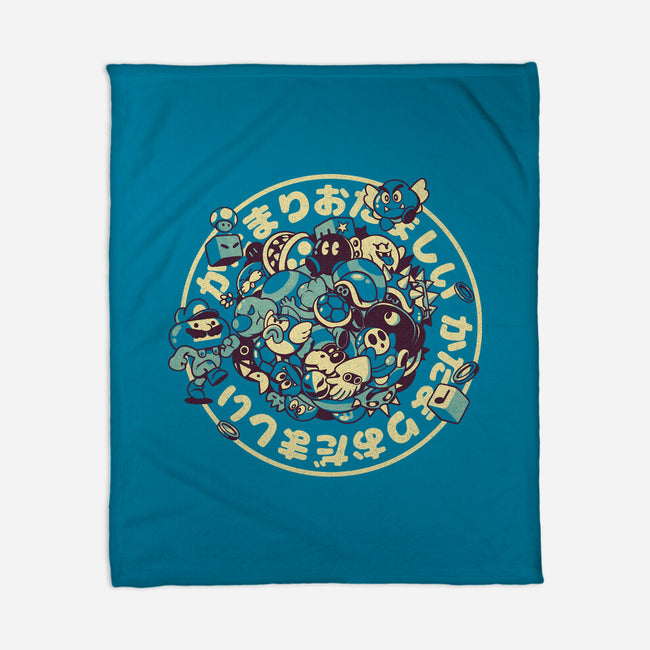 Let's A Roll-None-Fleece-Blanket-ilustrata