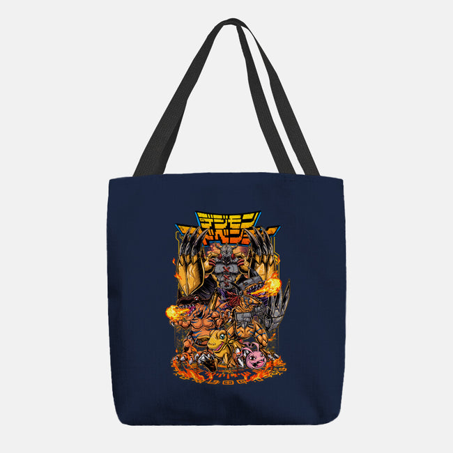 Agumon Evo-None-Basic Tote-Bag-Knegosfield