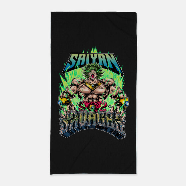 Sayan Savages-None-Beach-Towel-Knegosfield