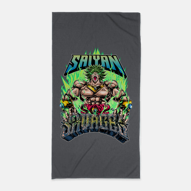 Sayan Savages-None-Beach-Towel-Knegosfield