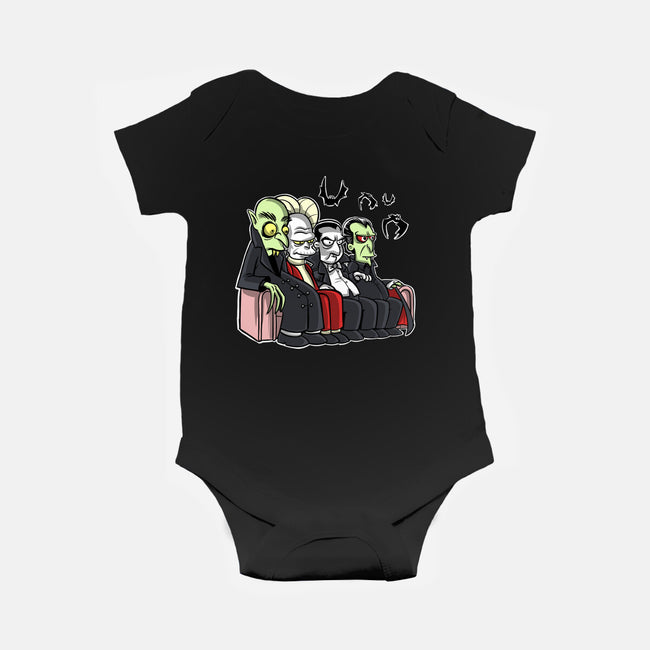 The Draculas-Baby-Basic-Onesie-zascanauta