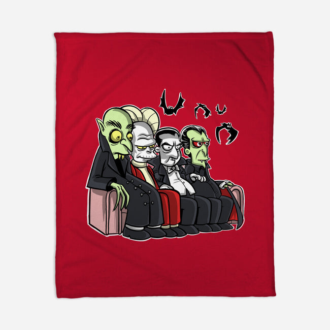 The Draculas-None-Fleece-Blanket-zascanauta