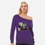 The Draculas-Womens-Off Shoulder-Sweatshirt-zascanauta