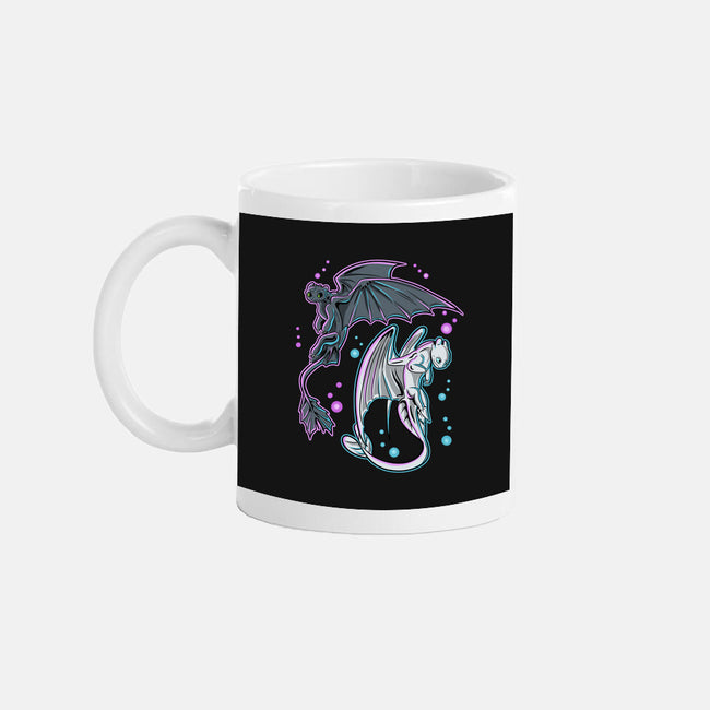 Couple Of Dragons-None-Mug-Drinkware-nickzzarto