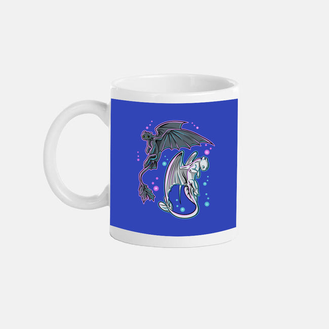 Couple Of Dragons-None-Mug-Drinkware-nickzzarto