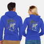 Couple Of Dragons-Unisex-Zip-Up-Sweatshirt-nickzzarto