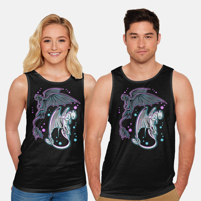 Couple Of Dragons-Unisex-Basic-Tank-nickzzarto