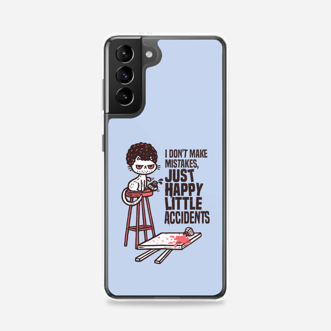 Just Happy Little Accidents-Samsung-Snap-Phone Case-Wenceslao A Romero