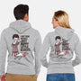 Just Happy Little Accidents-Unisex-Zip-Up-Sweatshirt-Wenceslao A Romero