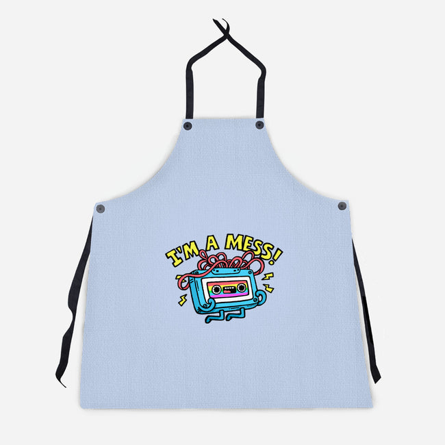 A Mess In The 90s-Unisex-Kitchen-Apron-Wenceslao A Romero