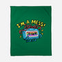 A Mess In The 90s-None-Fleece-Blanket-Wenceslao A Romero