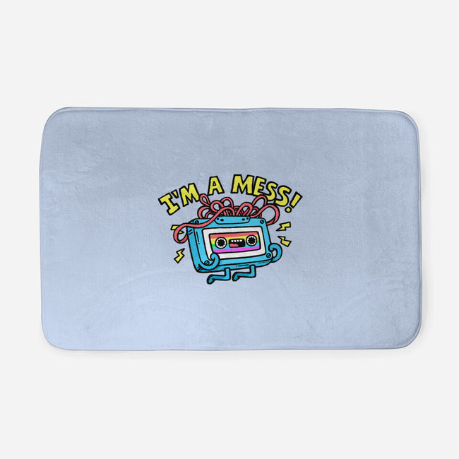 A Mess In The 90s-None-Memory Foam-Bath Mat-Wenceslao A Romero