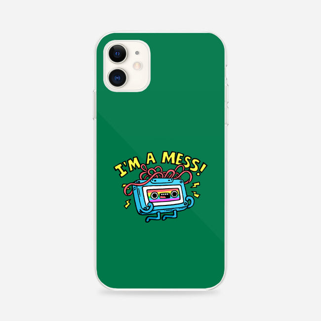 A Mess In The 90s-iPhone-Snap-Phone Case-Wenceslao A Romero