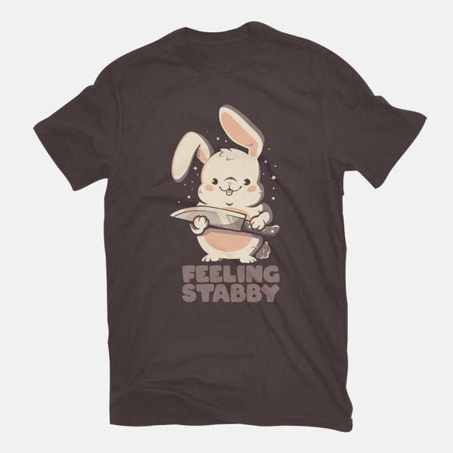 Feeling Stabby-Womens-Basic-Tee-eduely