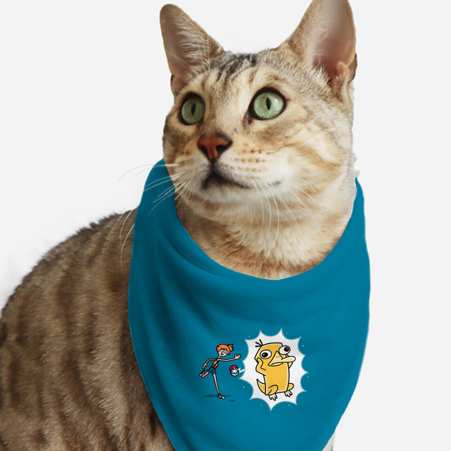 Psyplatypus-Cat-Bandana-Pet Collar-Raffiti