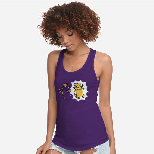 Psyplatypus-Womens-Racerback-Tank-Raffiti