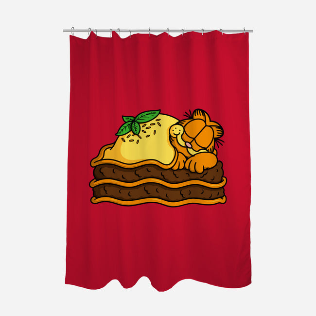 Lasagnap-None-Polyester-Shower Curtain-Raffiti