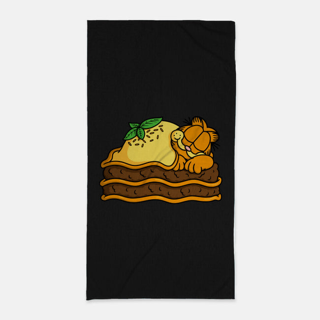 Lasagnap-None-Beach-Towel-Raffiti