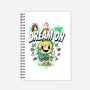 Awakening Retro Cartoon-None-Dot Grid-Notebook-Donnie