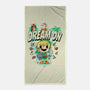 Awakening Retro Cartoon-None-Beach-Towel-Donnie