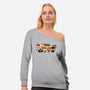 Breaking Park-Womens-Off Shoulder-Sweatshirt-Donnie