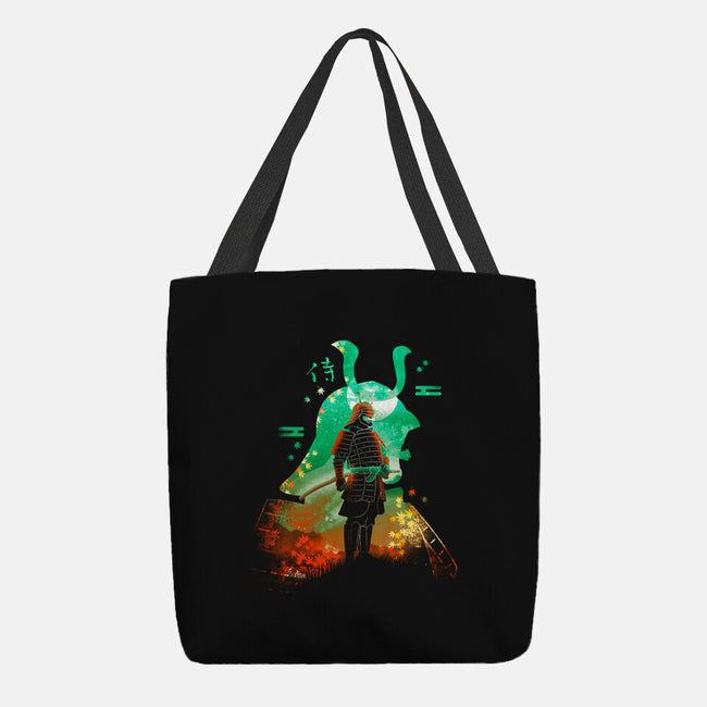 Negative Aki Samurai-None-Basic Tote-Bag-Donnie