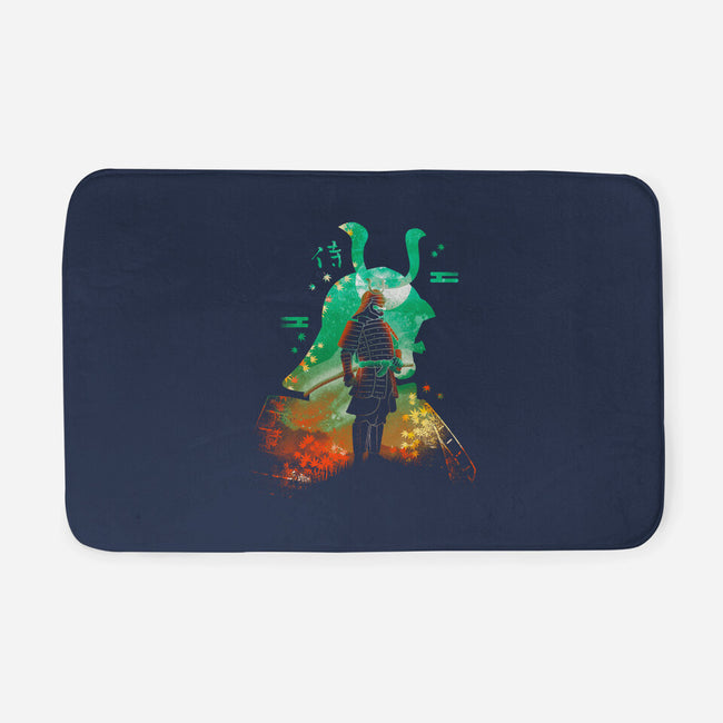 Negative Aki Samurai-None-Memory Foam-Bath Mat-Donnie