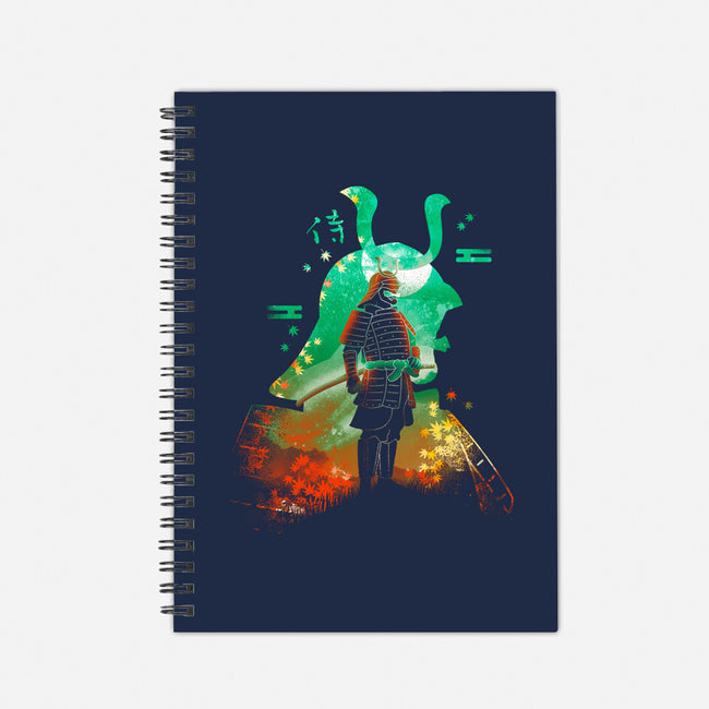 Negative Aki Samurai-None-Dot Grid-Notebook-Donnie