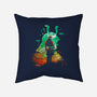 Negative Aki Samurai-None-Removable Cover-Throw Pillow-Donnie