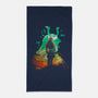 Negative Aki Samurai-None-Beach-Towel-Donnie