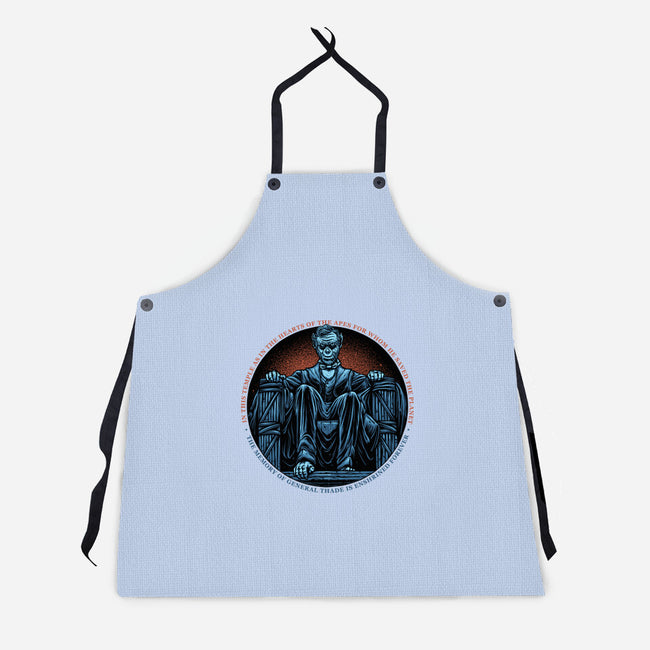 Welcome To A New Kingdom-Unisex-Kitchen-Apron-glitchygorilla