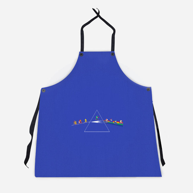 Dark Side Of The Rainbow-Unisex-Kitchen-Apron-dalethesk8er