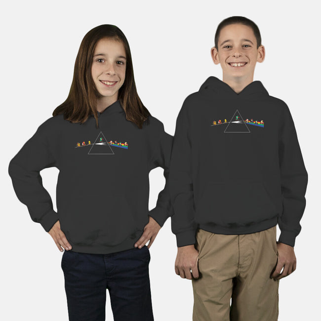 Dark Side Of The Rainbow-Youth-Pullover-Sweatshirt-dalethesk8er