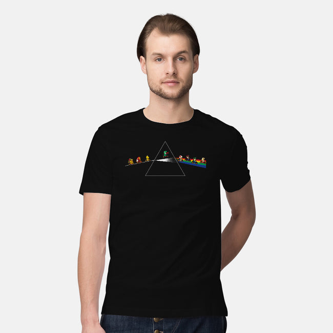 Dark Side Of The Rainbow-Mens-Premium-Tee-dalethesk8er