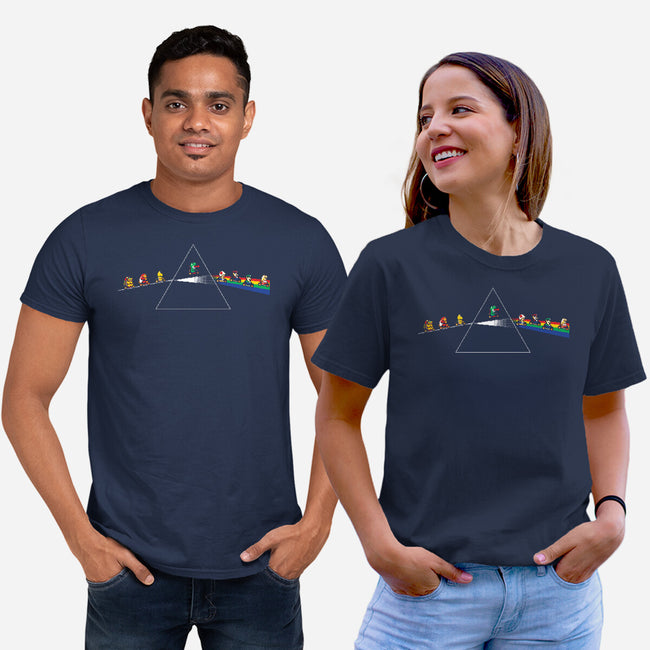 Dark Side Of The Rainbow-Unisex-Basic-Tee-dalethesk8er