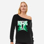 Rog 92-Womens-Off Shoulder-Sweatshirt-rocketman_art