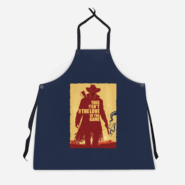 Love Of The Game-Unisex-Kitchen-Apron-rmatix