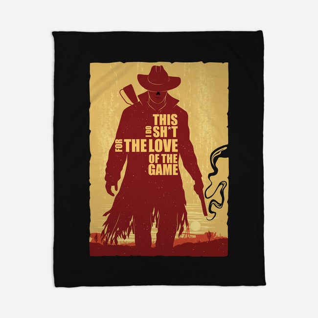 Love Of The Game-None-Fleece-Blanket-rmatix