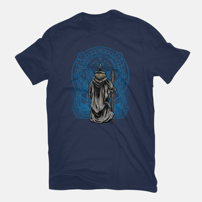 Speak Friend And Enter-Mens-Premium-Tee-glitchygorilla