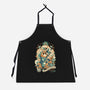 Neko's Awakening-Unisex-Kitchen-Apron-ilustrata