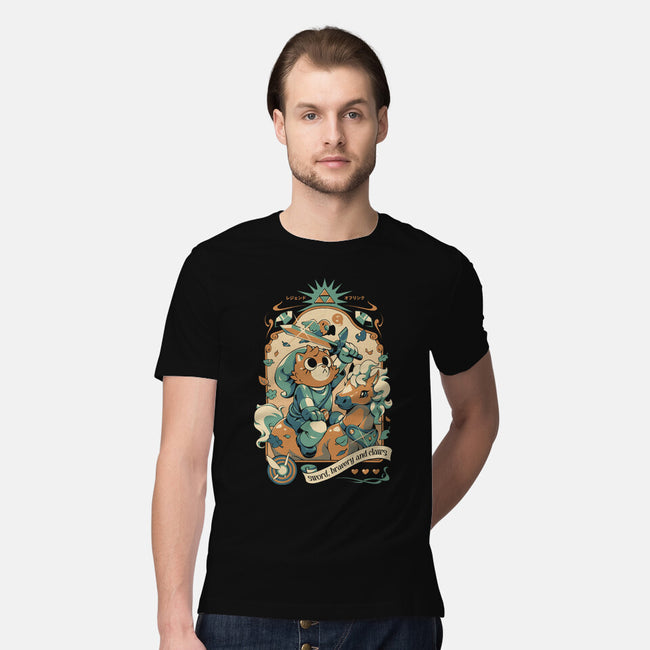 Neko's Awakening-Mens-Premium-Tee-ilustrata