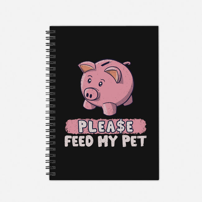 Please Feed My Pet-None-Dot Grid-Notebook-NMdesign