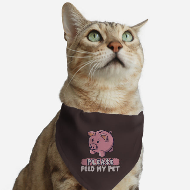 Please Feed My Pet-Cat-Adjustable-Pet Collar-NMdesign