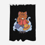 Pirate Maneki Neko-None-Polyester-Shower Curtain-ellr