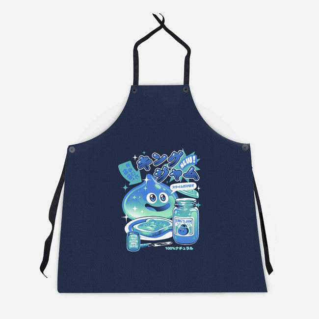 New Slime Jam-Unisex-Kitchen-Apron-ilustrata