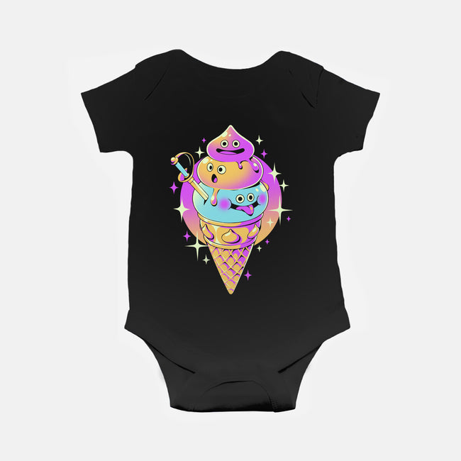 New Ice Quest-Baby-Basic-Onesie-ilustrata