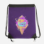 New Ice Quest-None-Drawstring-Bag-ilustrata