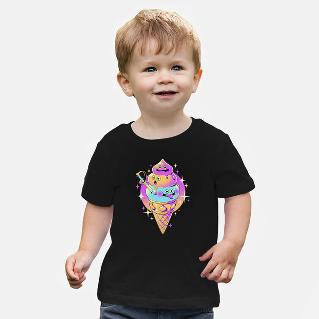 New Ice Quest-Baby-Basic-Tee-ilustrata