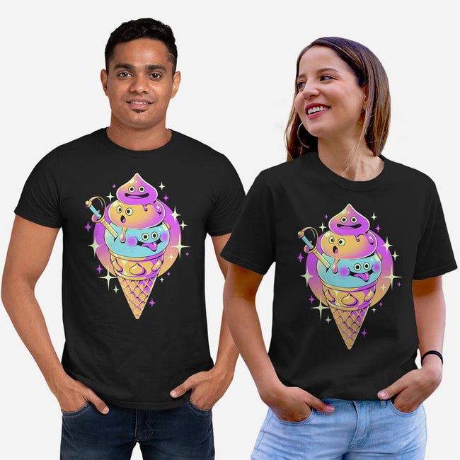 New Ice Quest-Unisex-Basic-Tee-ilustrata