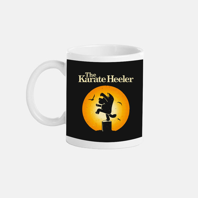 The Karate Heeler-None-Mug-Drinkware-retrodivision